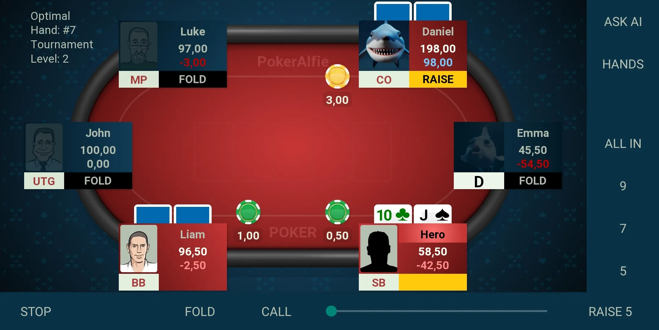 Offline Poker AI - PokerAlfie | Indus Appstore | Screenshot