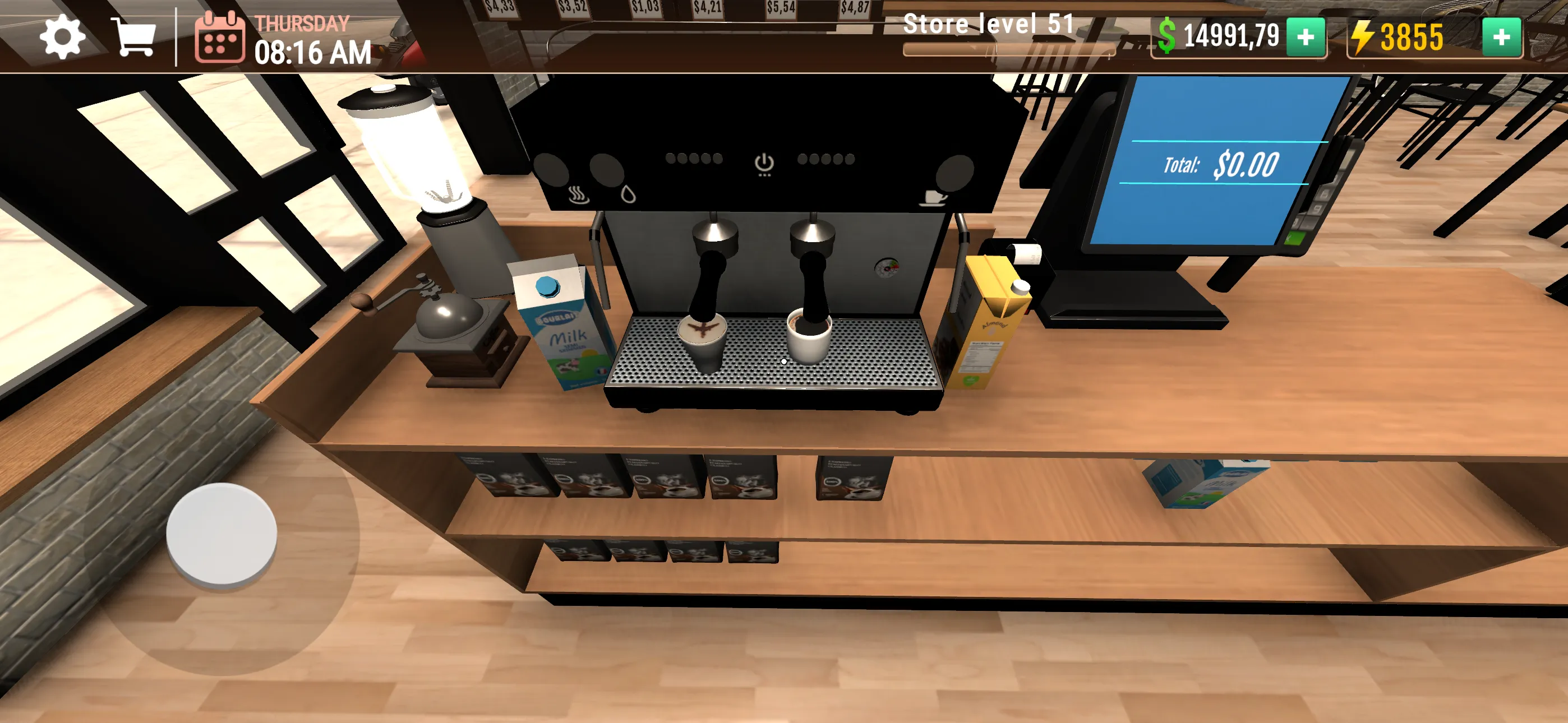 Coffee Shop Simulator 3D Cafe | Indus Appstore | Screenshot