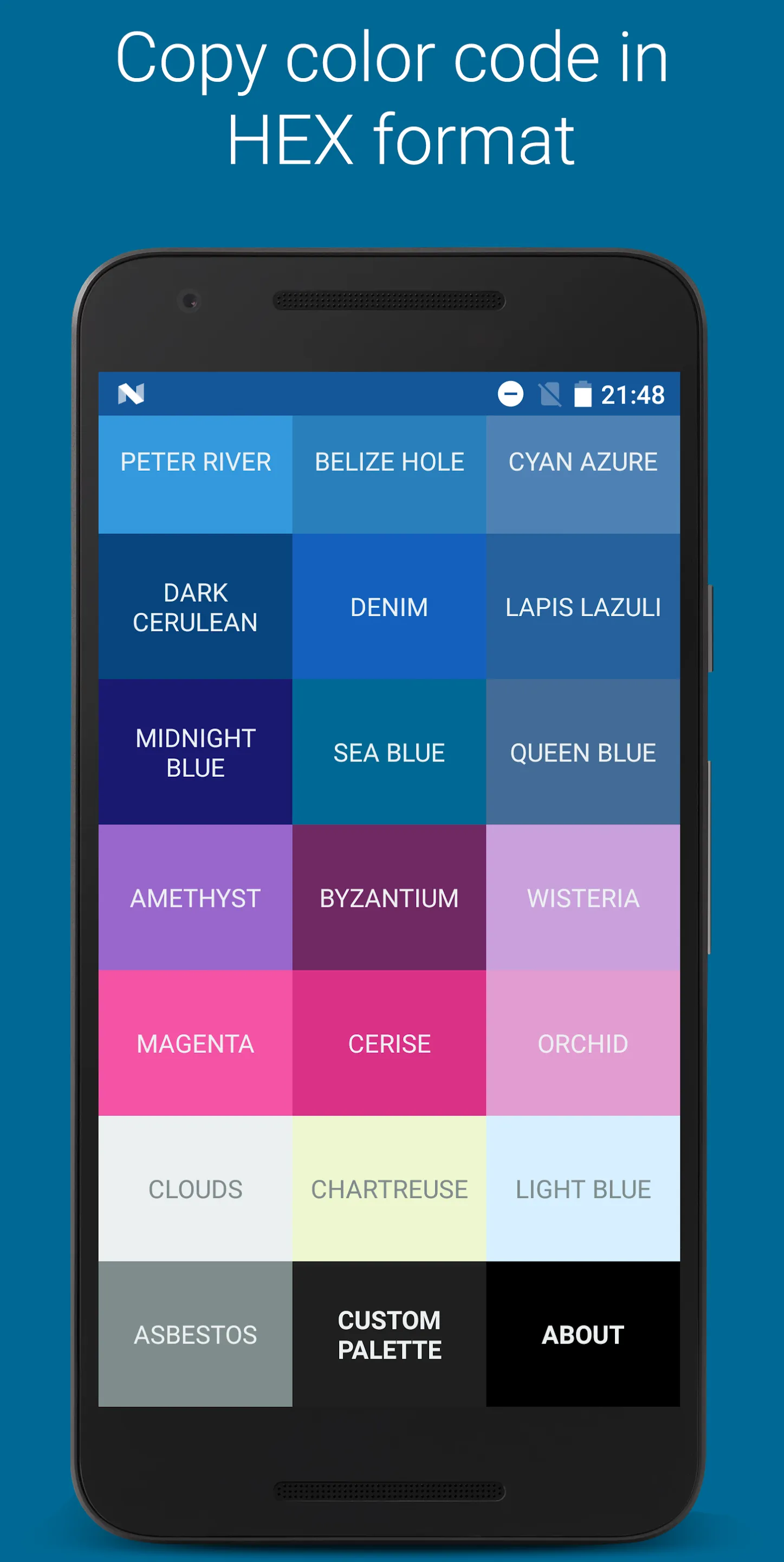 ColorCode - copy color code | Indus Appstore | Screenshot