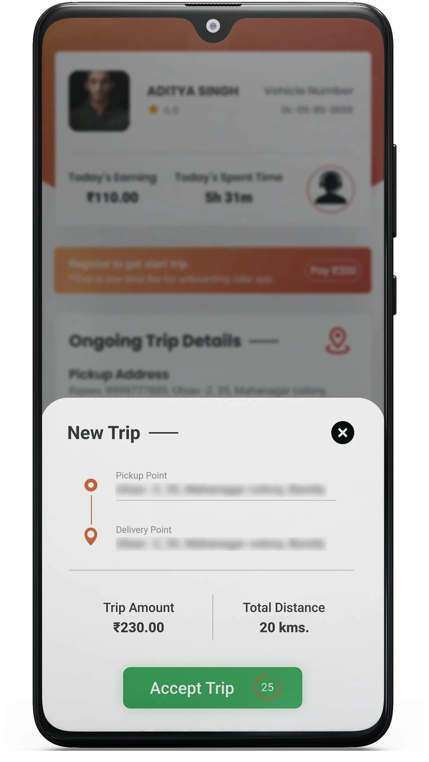 Driver Partner App - Scooton | Indus Appstore | Screenshot