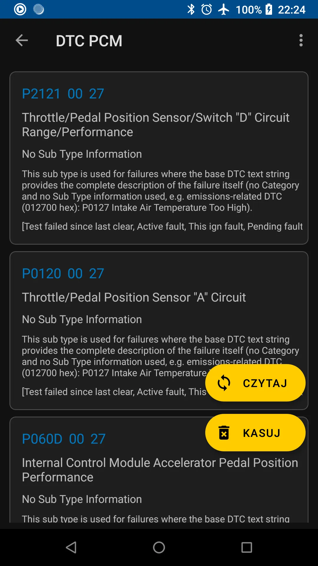 Fdpf - DPF Monitor for FORD | Indus Appstore | Screenshot