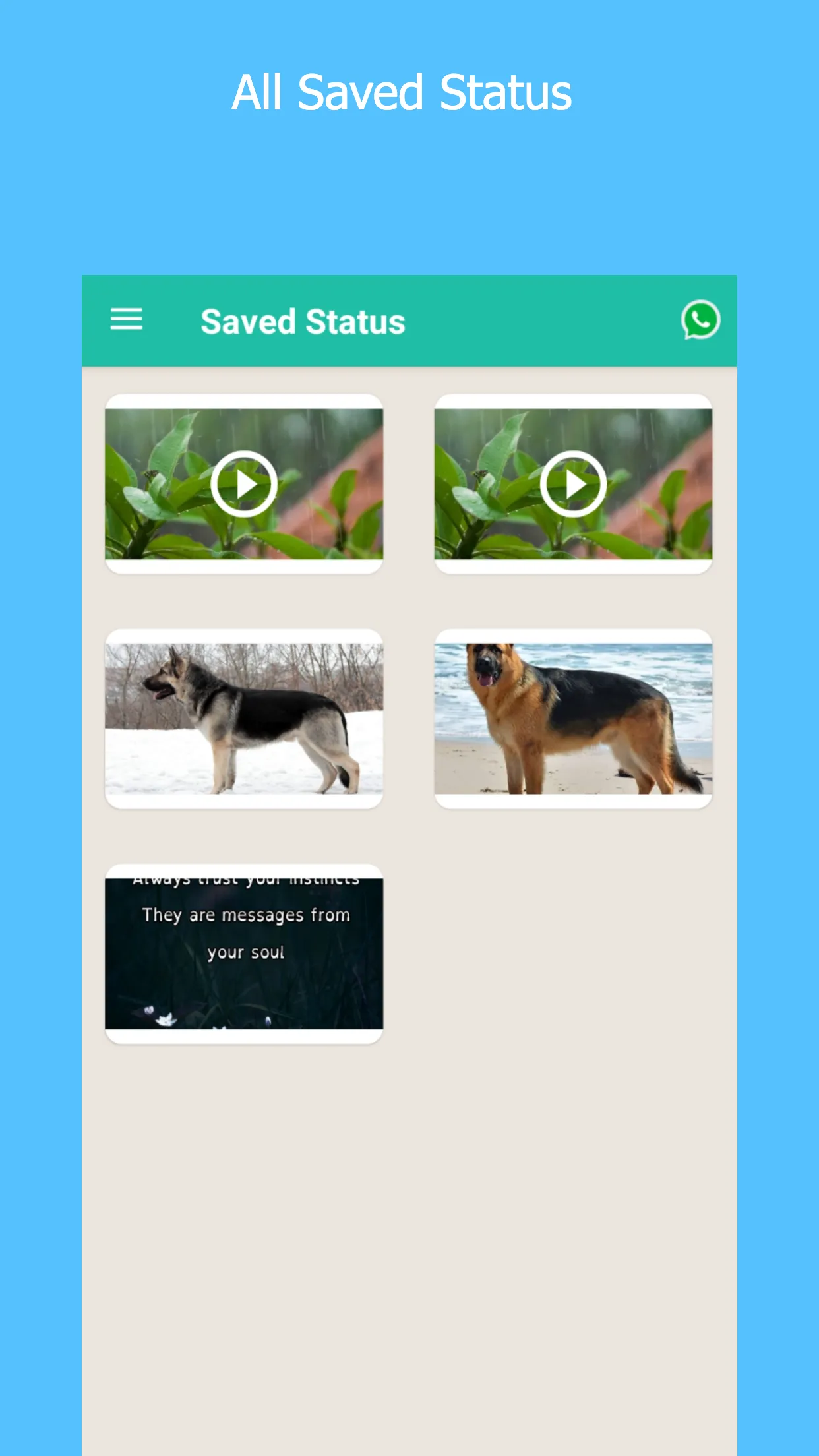 Quick Status Saver | Indus Appstore | Screenshot