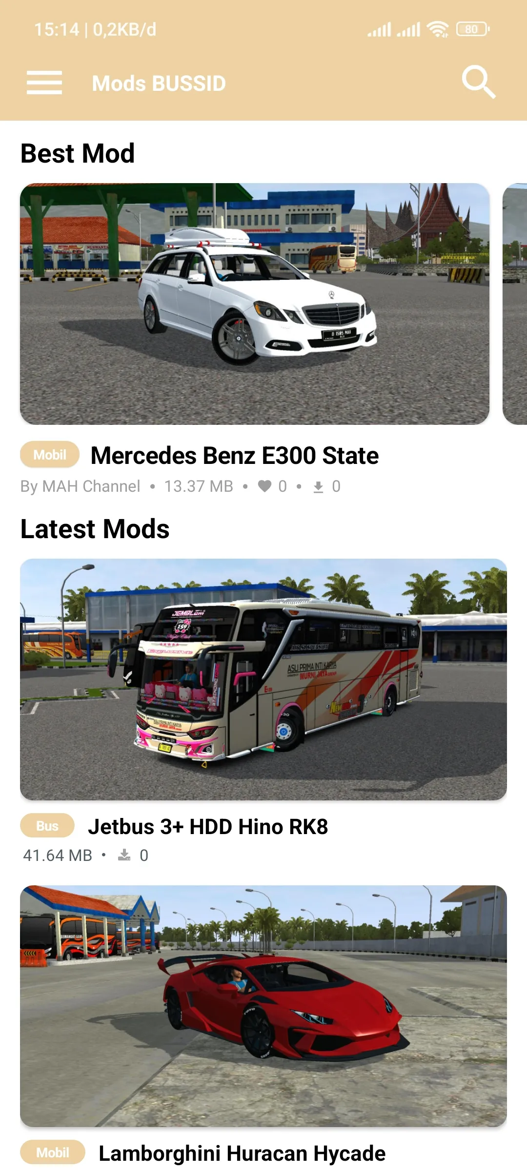 Bussid Mod Telolet Basuri | Indus Appstore | Screenshot