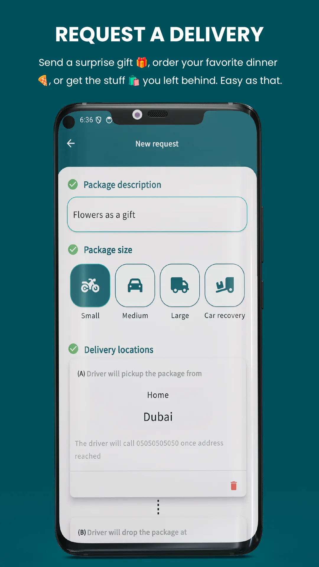 DeliverIt - Delivery in UAE | Indus Appstore | Screenshot