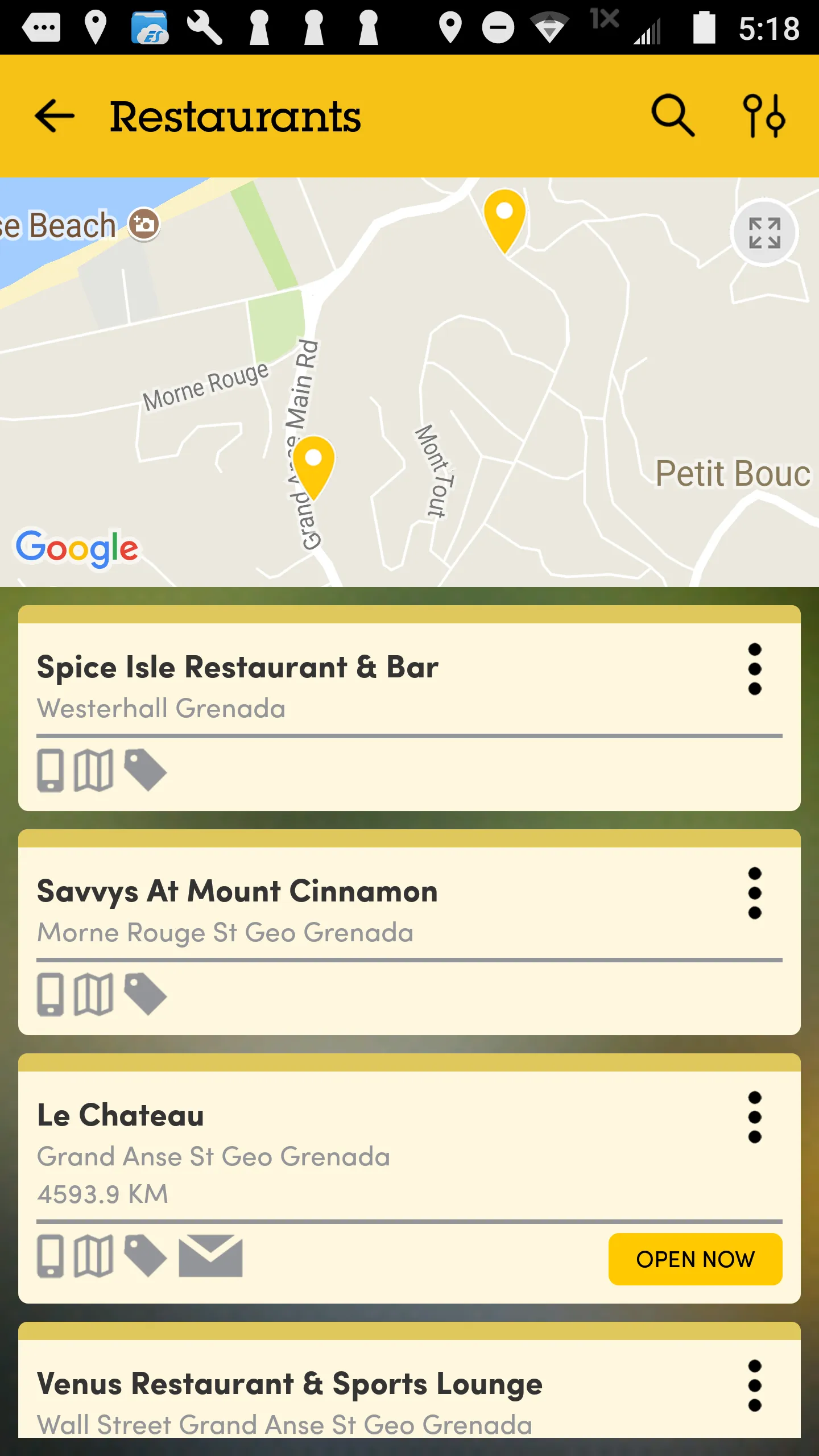 Find Yello - Grenada | Indus Appstore | Screenshot