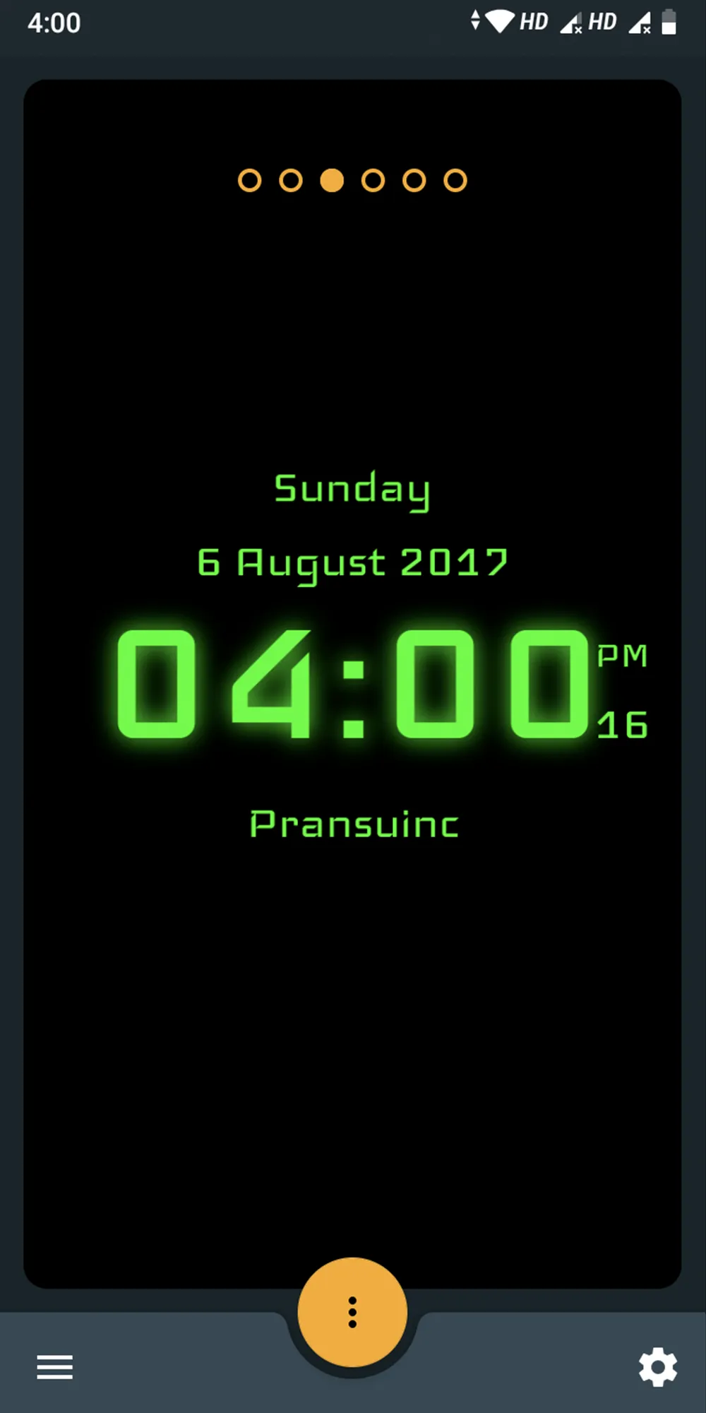 Digital Clock | Indus Appstore | Screenshot