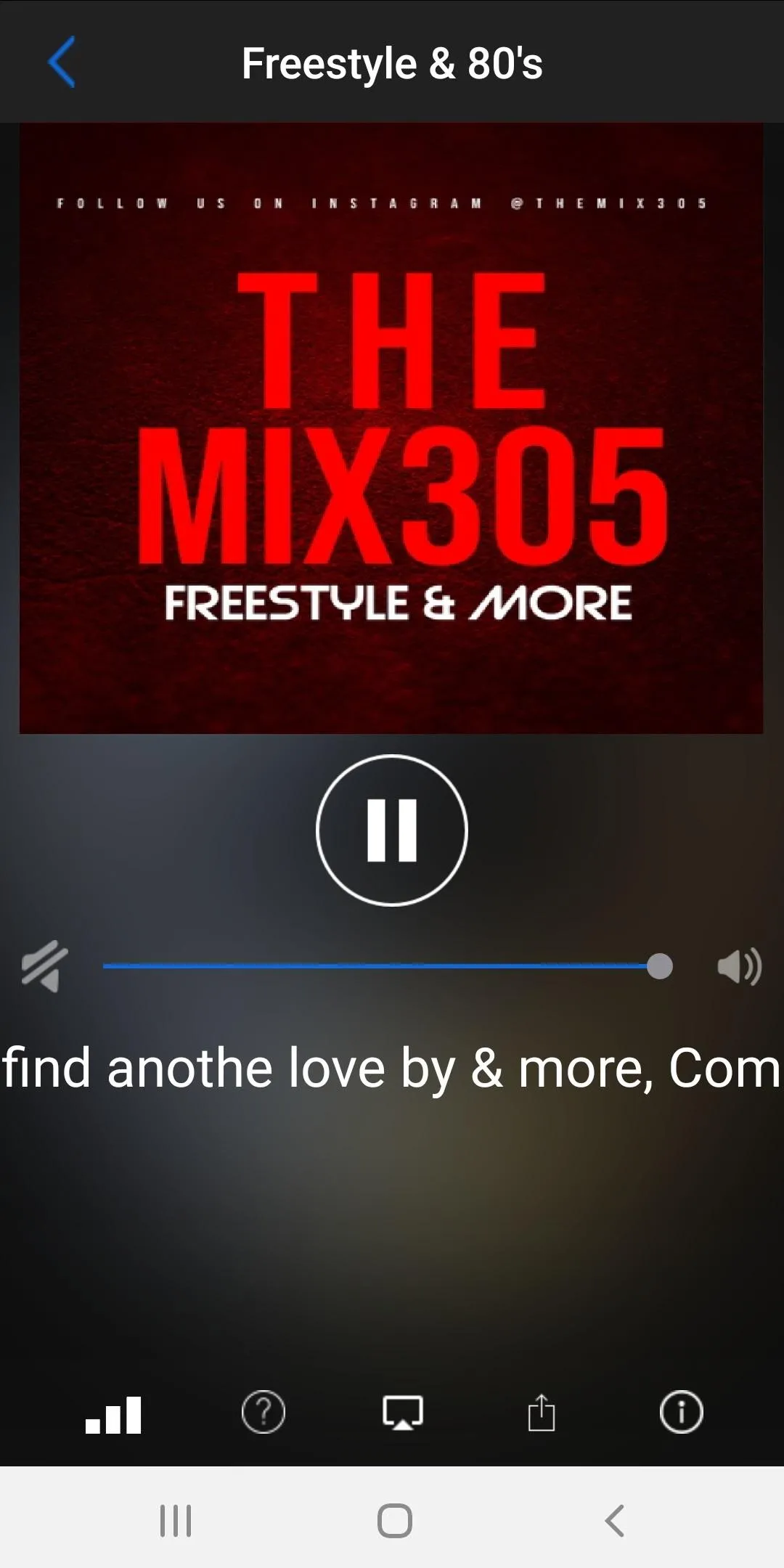 The Mix 305 | Indus Appstore | Screenshot