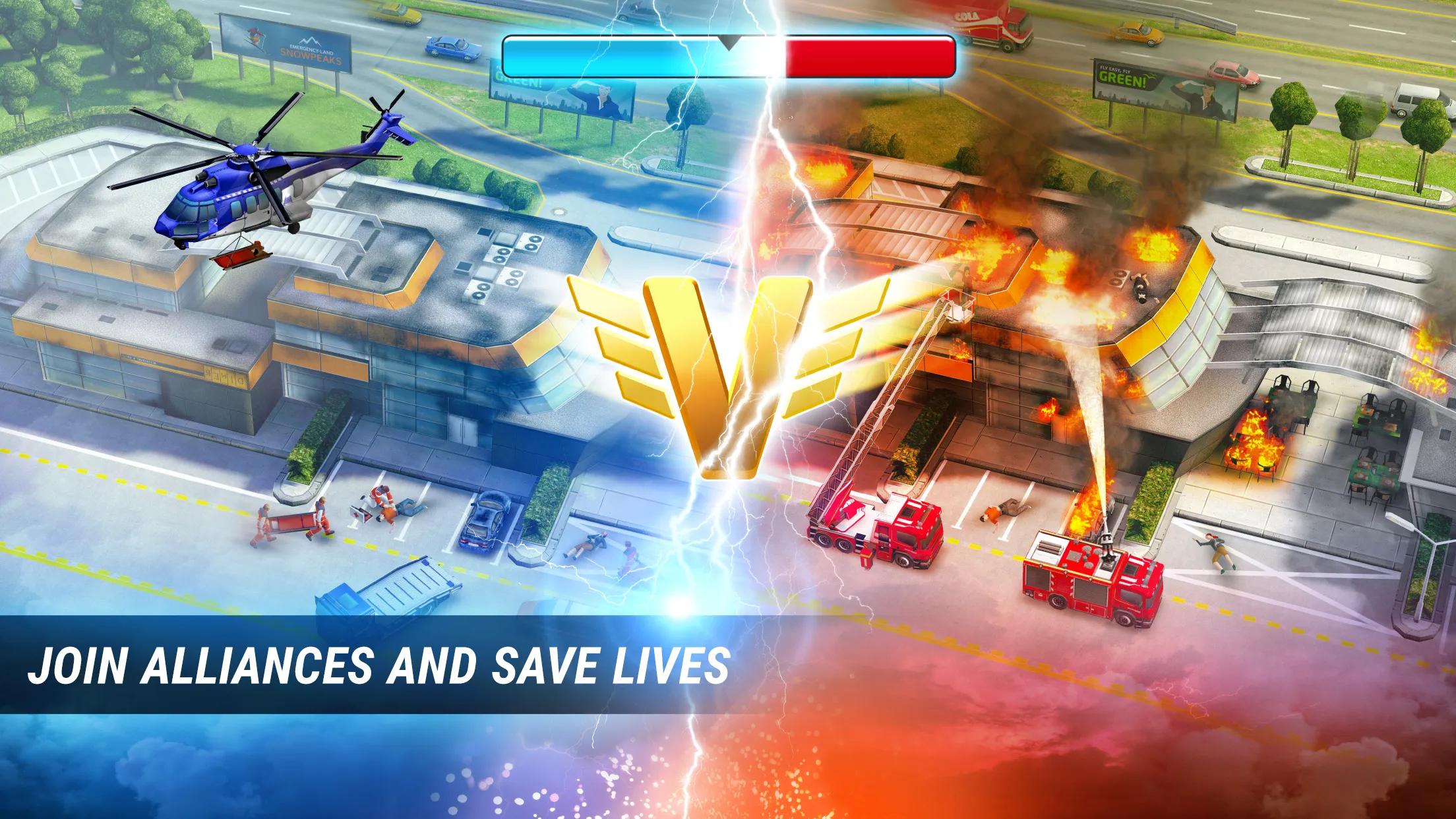 EMERGENCY HQ: firefighter game | Indus Appstore | Screenshot