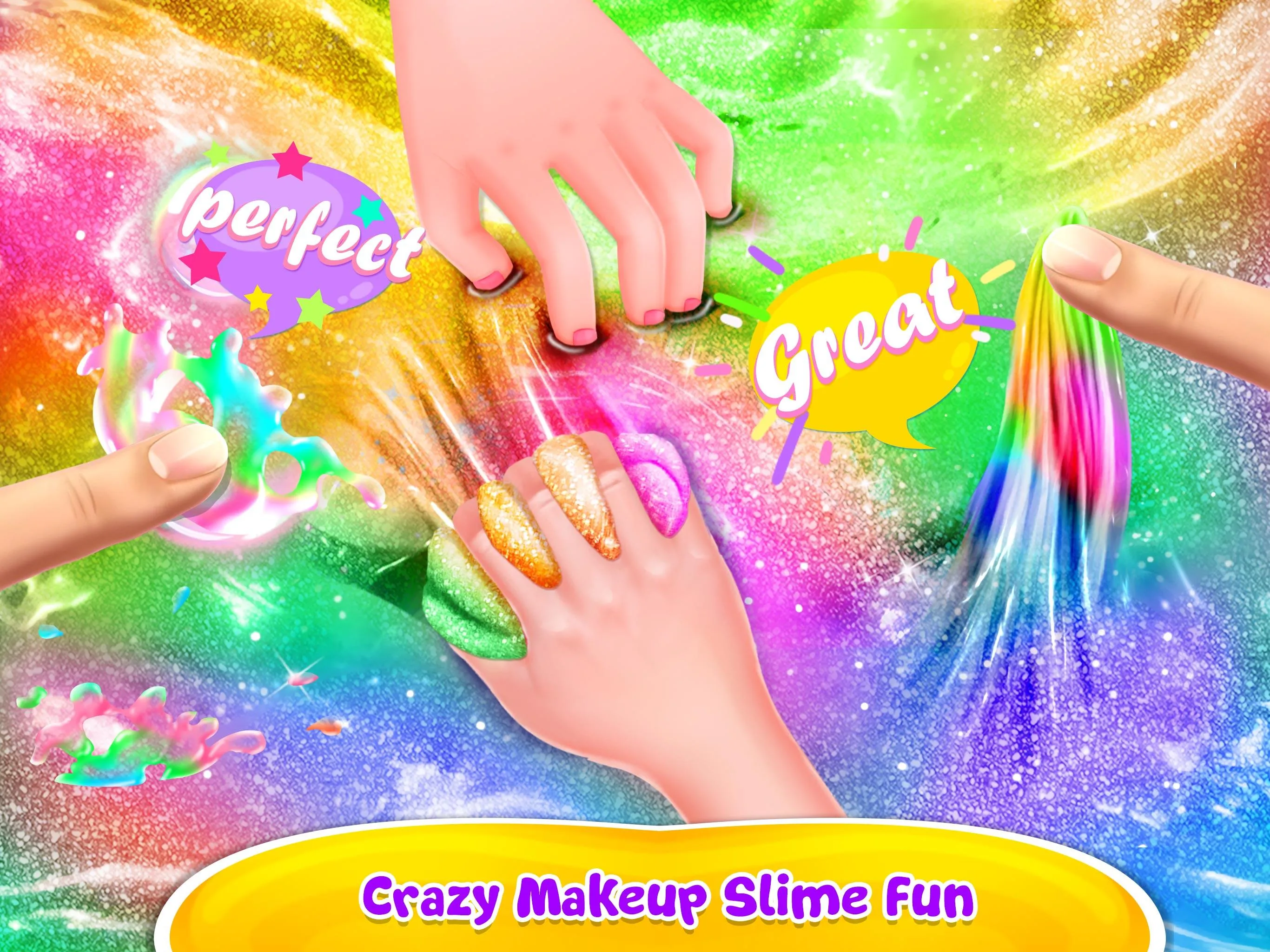 Make-up Slime - Glitter Slime | Indus Appstore | Screenshot