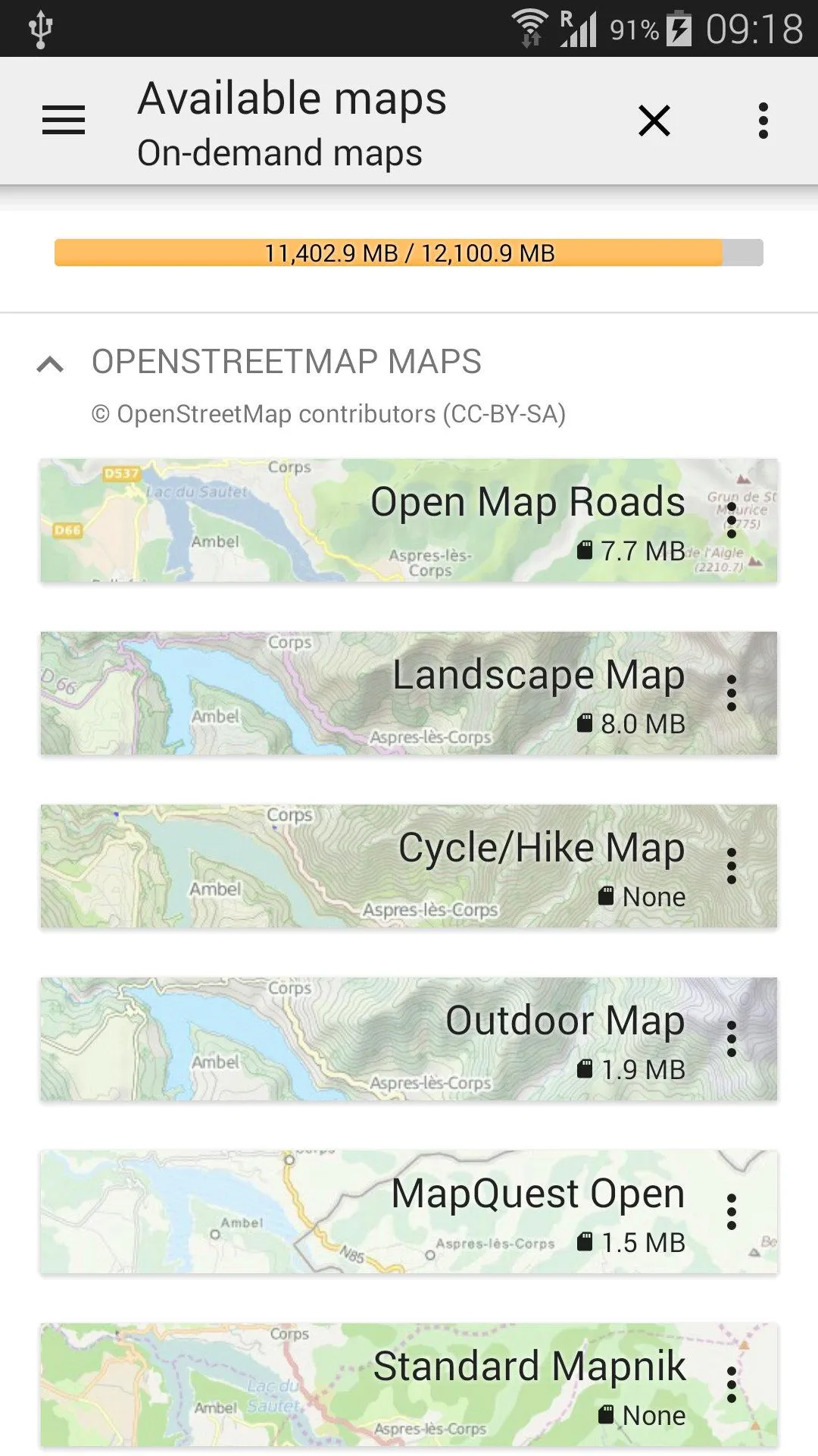 All-In-One Offline Maps | Indus Appstore | Screenshot