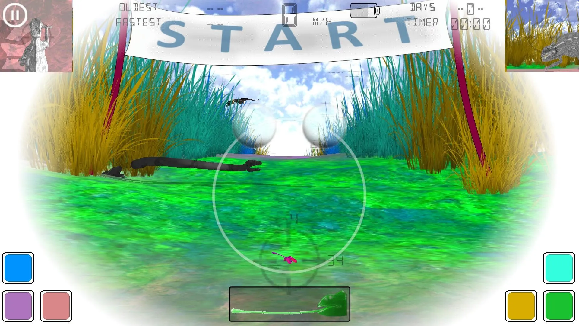 Chameleon race 3D Simulator | Indus Appstore | Screenshot