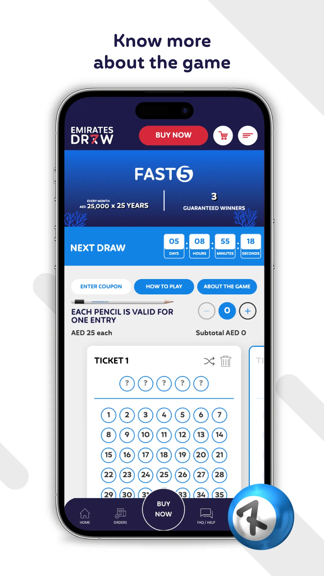 Emirates Draw | Indus Appstore | Screenshot