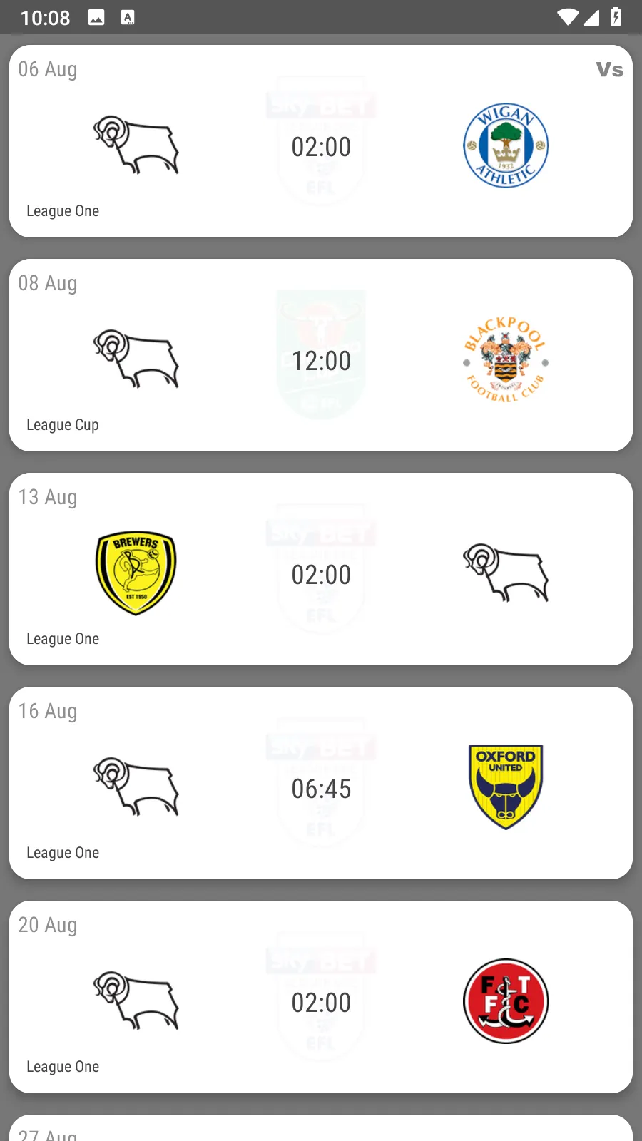 Derby County Fan App | Indus Appstore | Screenshot