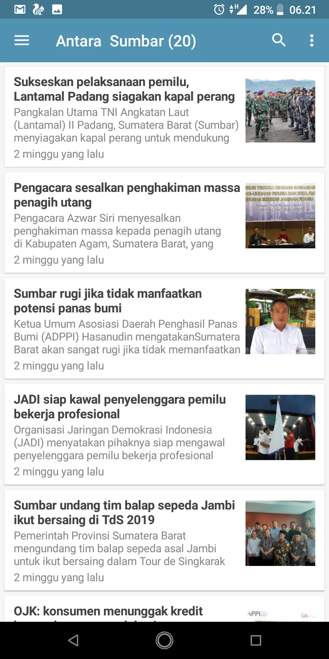 Koran Sumbar : Berita Sumatera | Indus Appstore | Screenshot