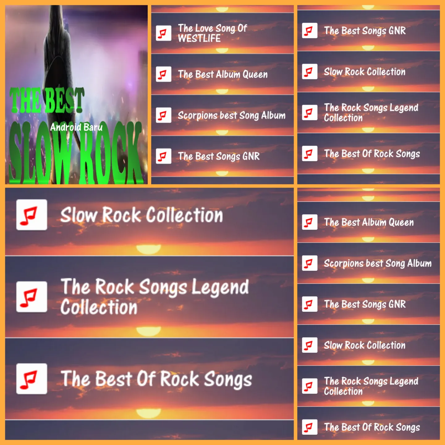 Mp3 Slow Rock | Indus Appstore | Screenshot