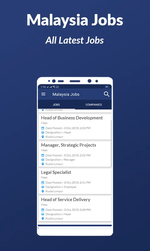 Malaysia Jobs | Indus Appstore | Screenshot