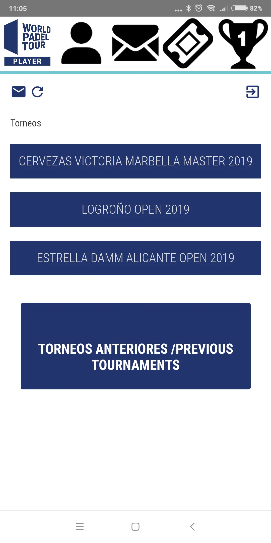 World Padel Tour Player | Indus Appstore | Screenshot