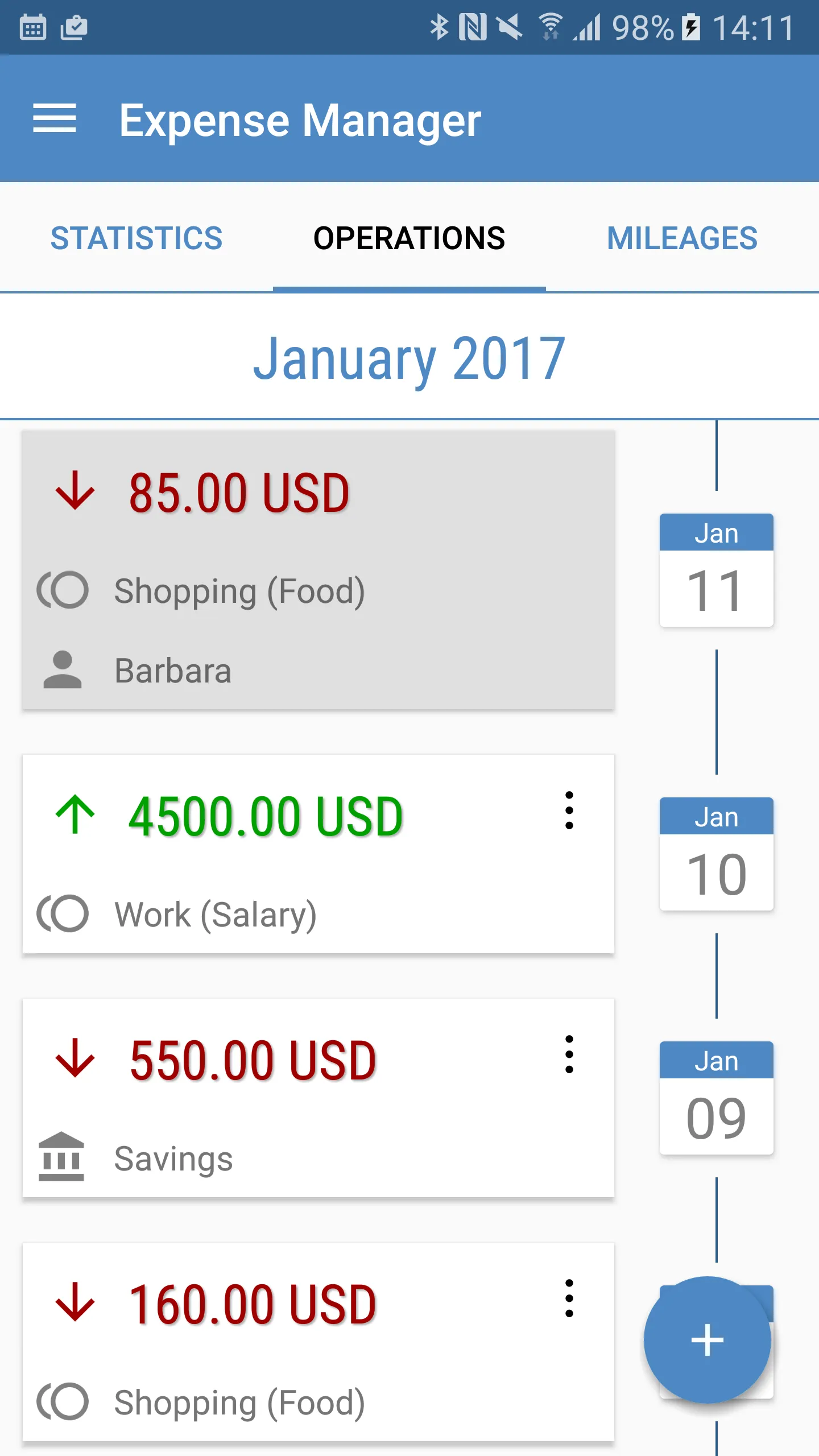 Expense Manager | Indus Appstore | Screenshot