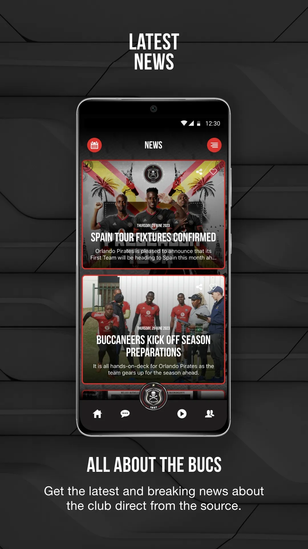 Orlando Pirates Official App | Indus Appstore | Screenshot