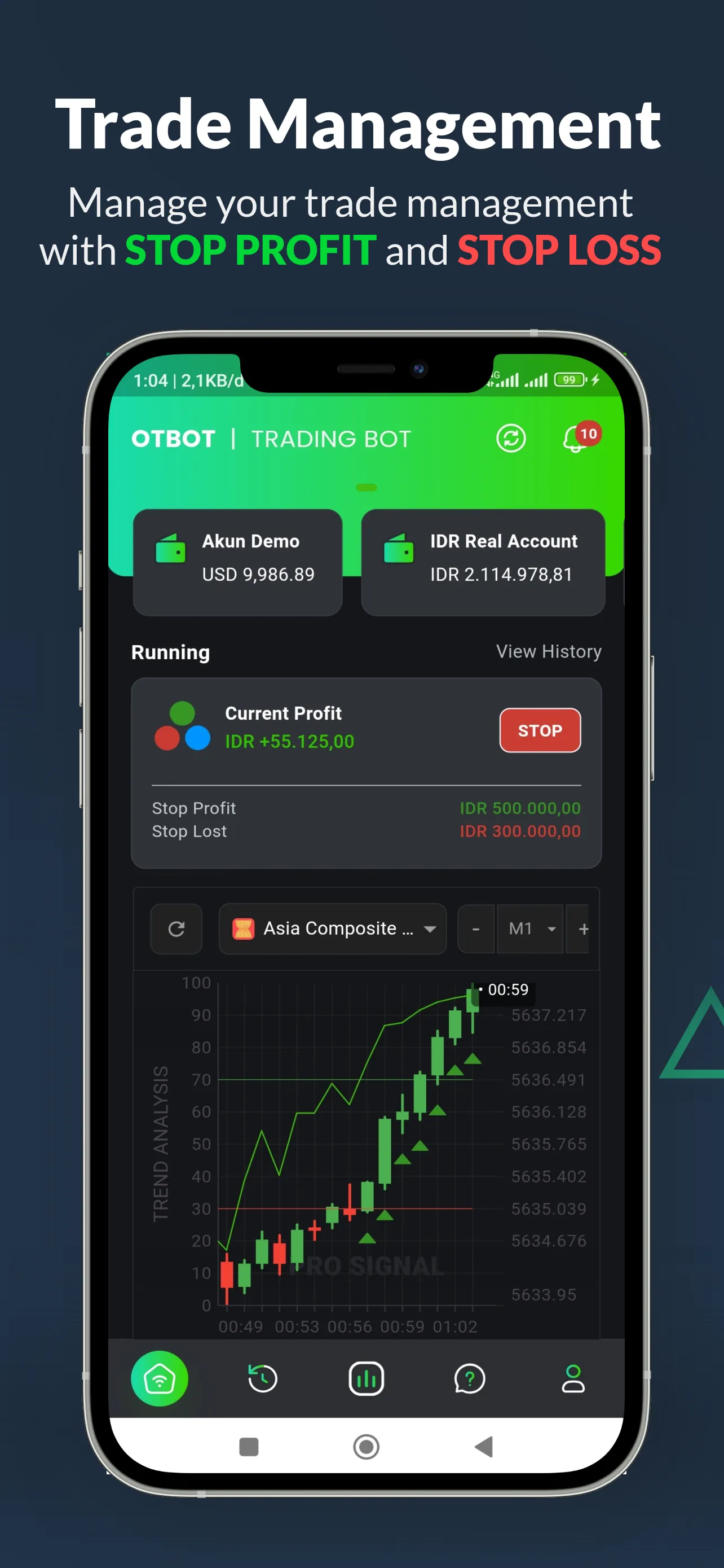 OTBOT - Auto Trading Bot | Indus Appstore | Screenshot