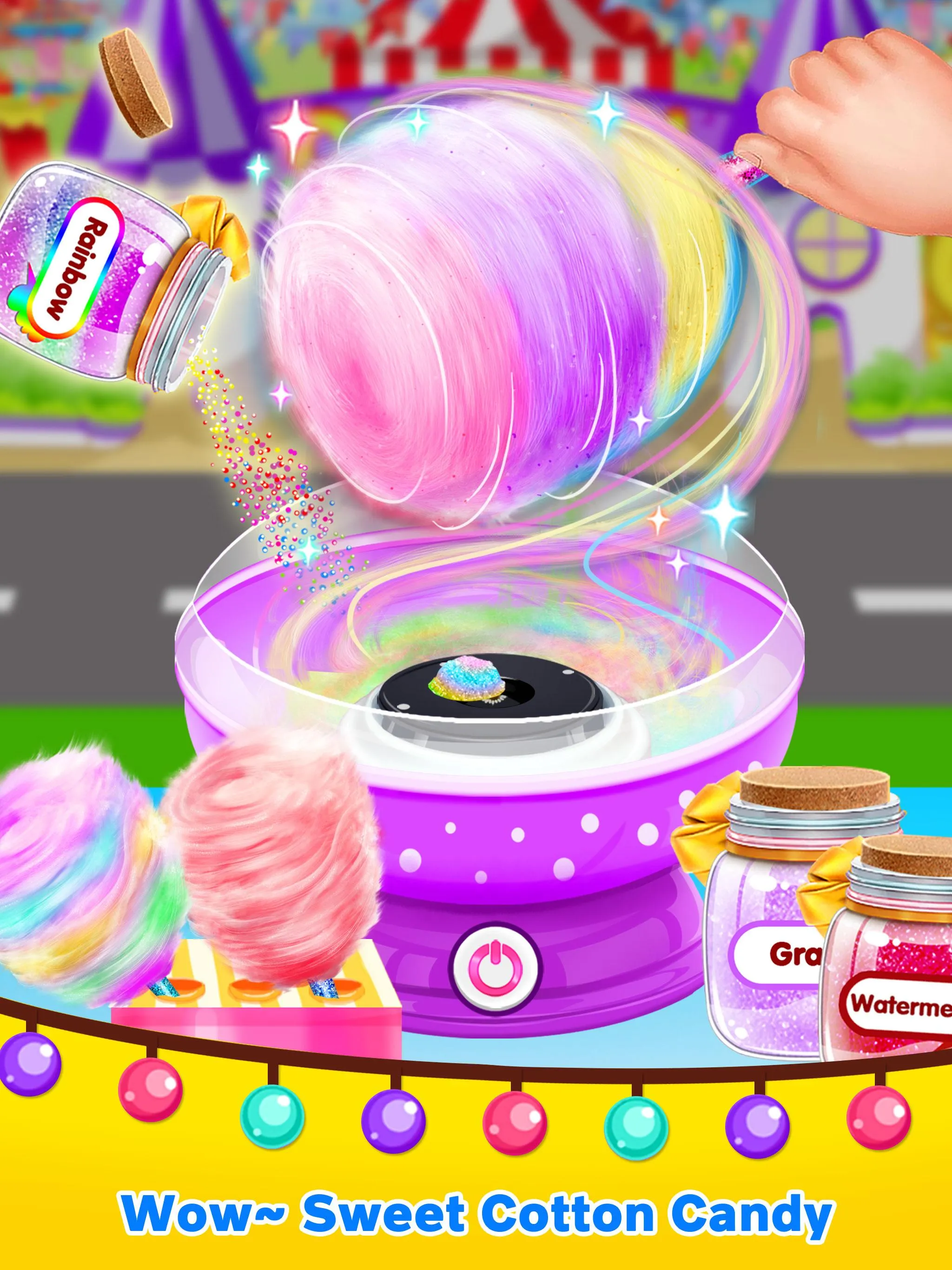 Street Food - Cotton Candy | Indus Appstore | Screenshot