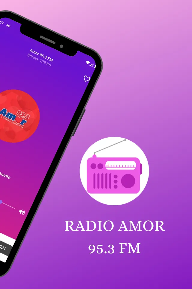 Amor 95.3 FM -Música Romántica | Indus Appstore | Screenshot