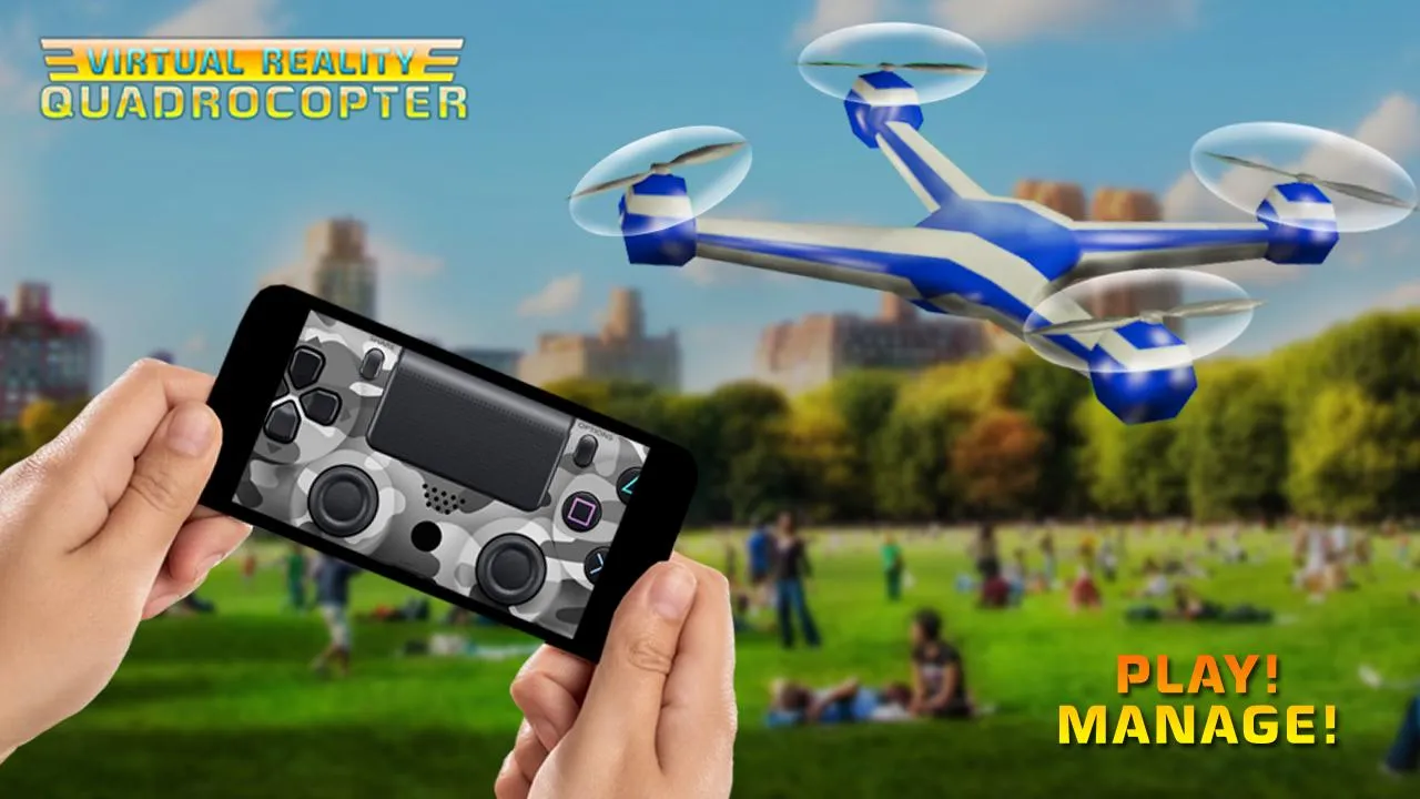 Virtual Reality Quadrocopter | Indus Appstore | Screenshot