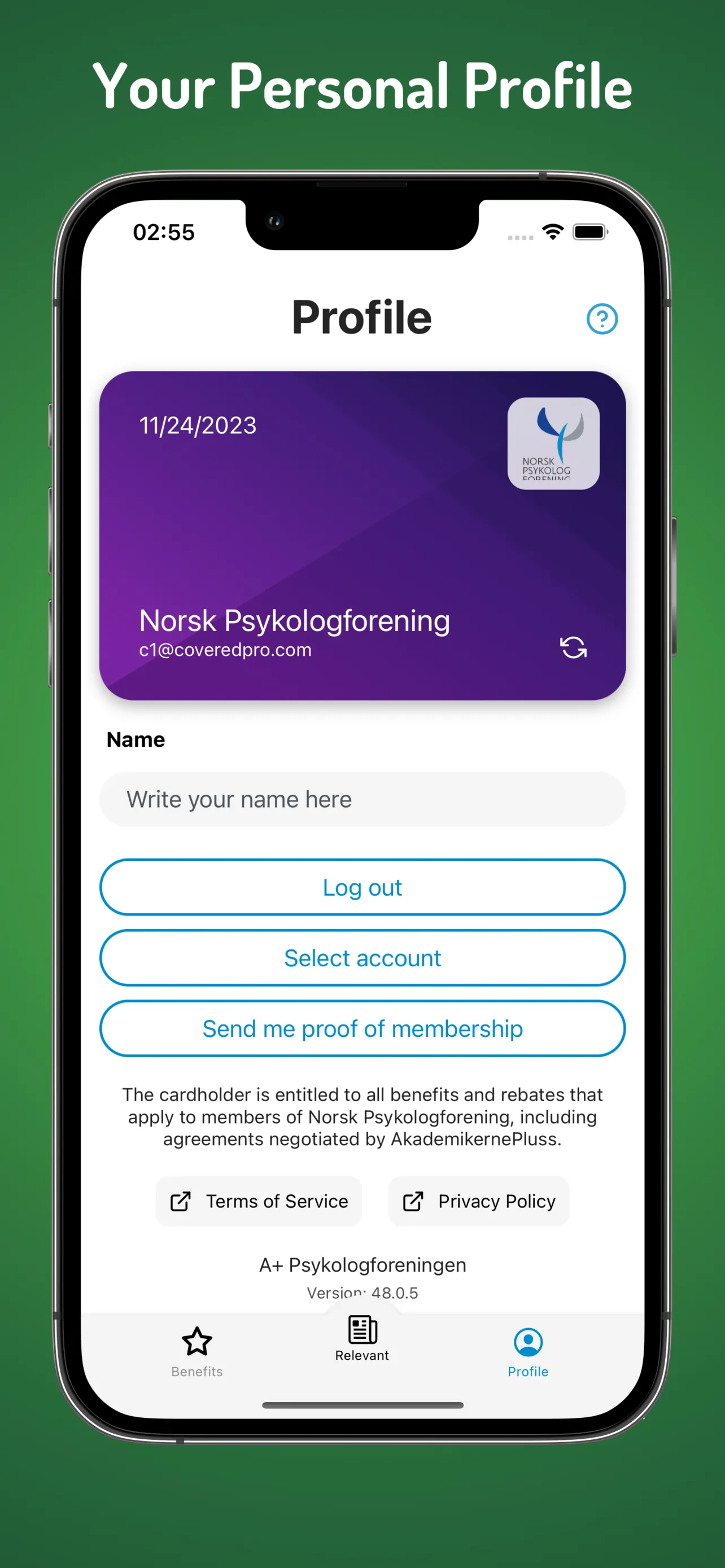 A+ Psykologforeningen | Indus Appstore | Screenshot