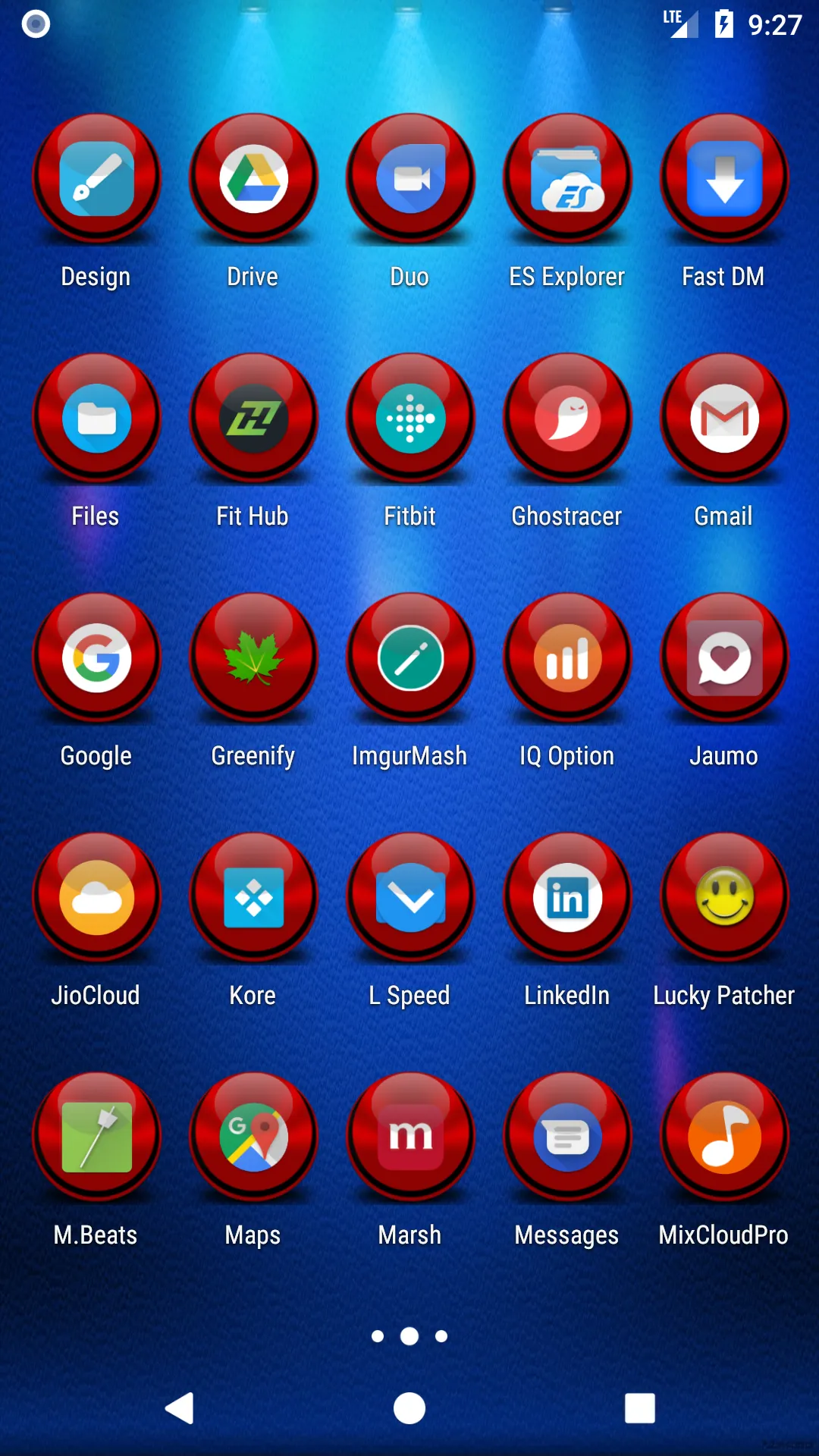 Red Icon Pack Masked | Indus Appstore | Screenshot