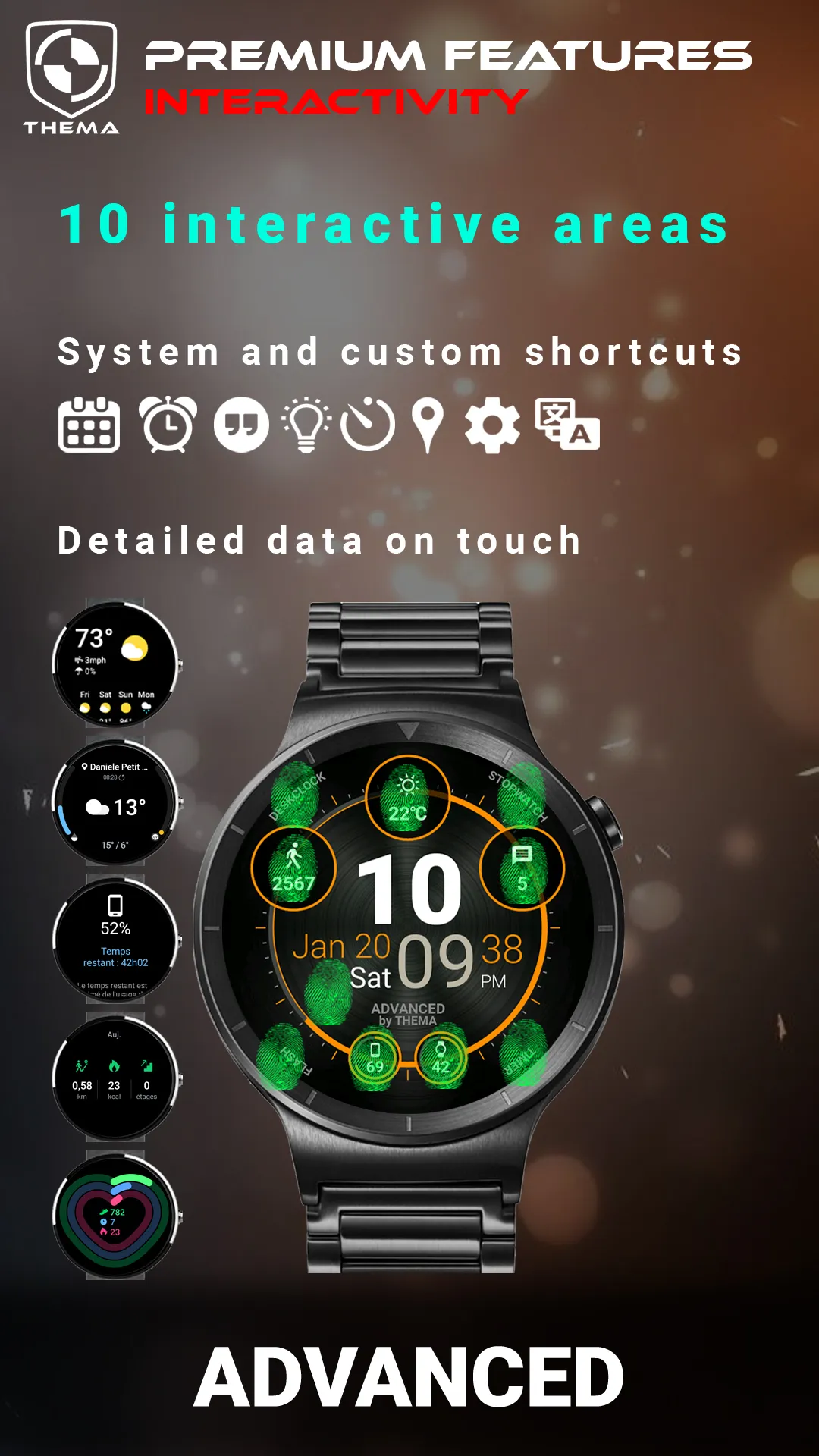 Advanced Watch Face | Indus Appstore | Screenshot