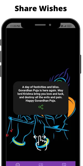 Happy Govardhan Puja Wishes | Indus Appstore | Screenshot