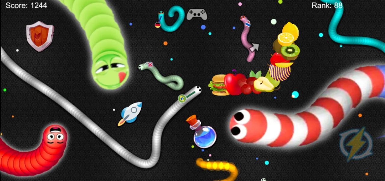 Snake Zone .io War Worm .io | Indus Appstore | Screenshot