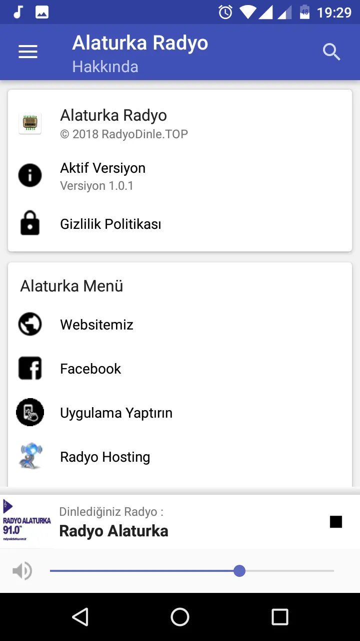 Alaturka Radyo - Tüm Radyolar | Indus Appstore | Screenshot