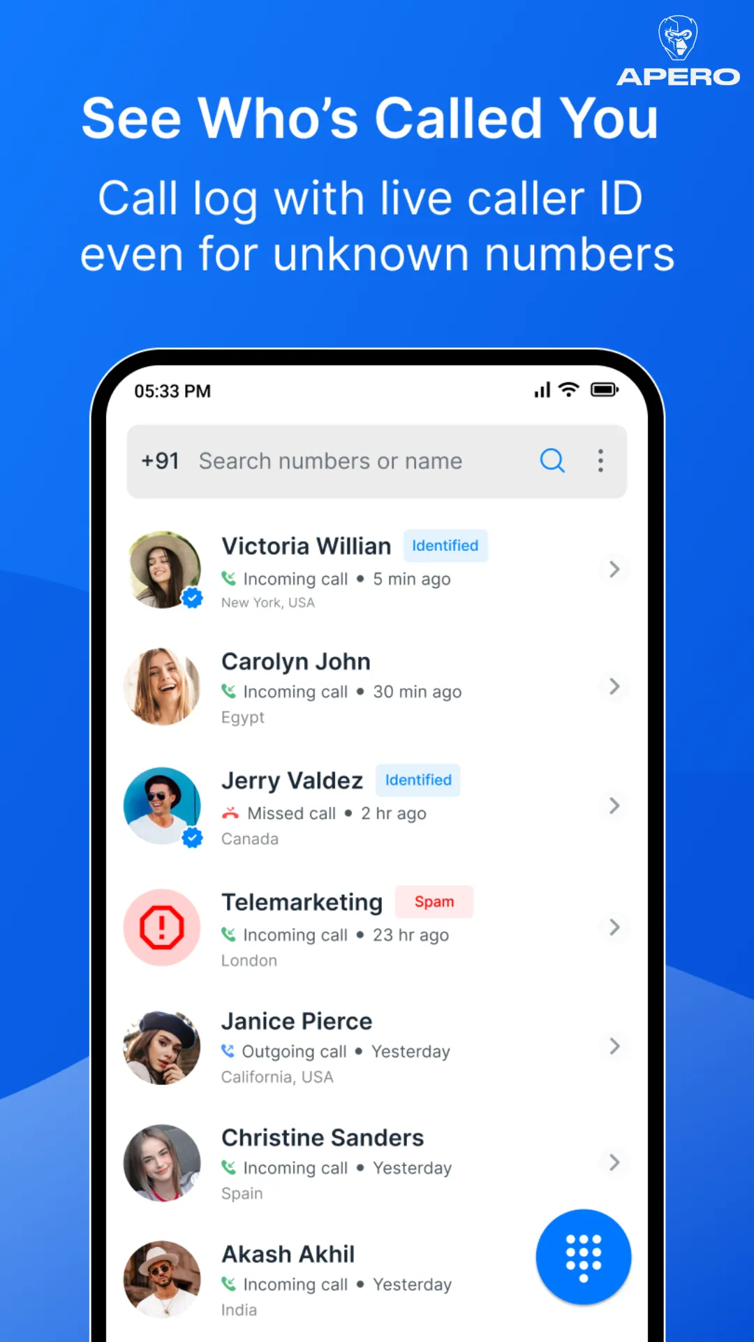 Show Caller ID & Spam Blocker | Indus Appstore | Screenshot