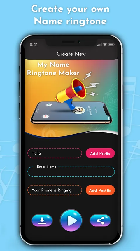 Name Ringtone Maker | Indus Appstore | Screenshot