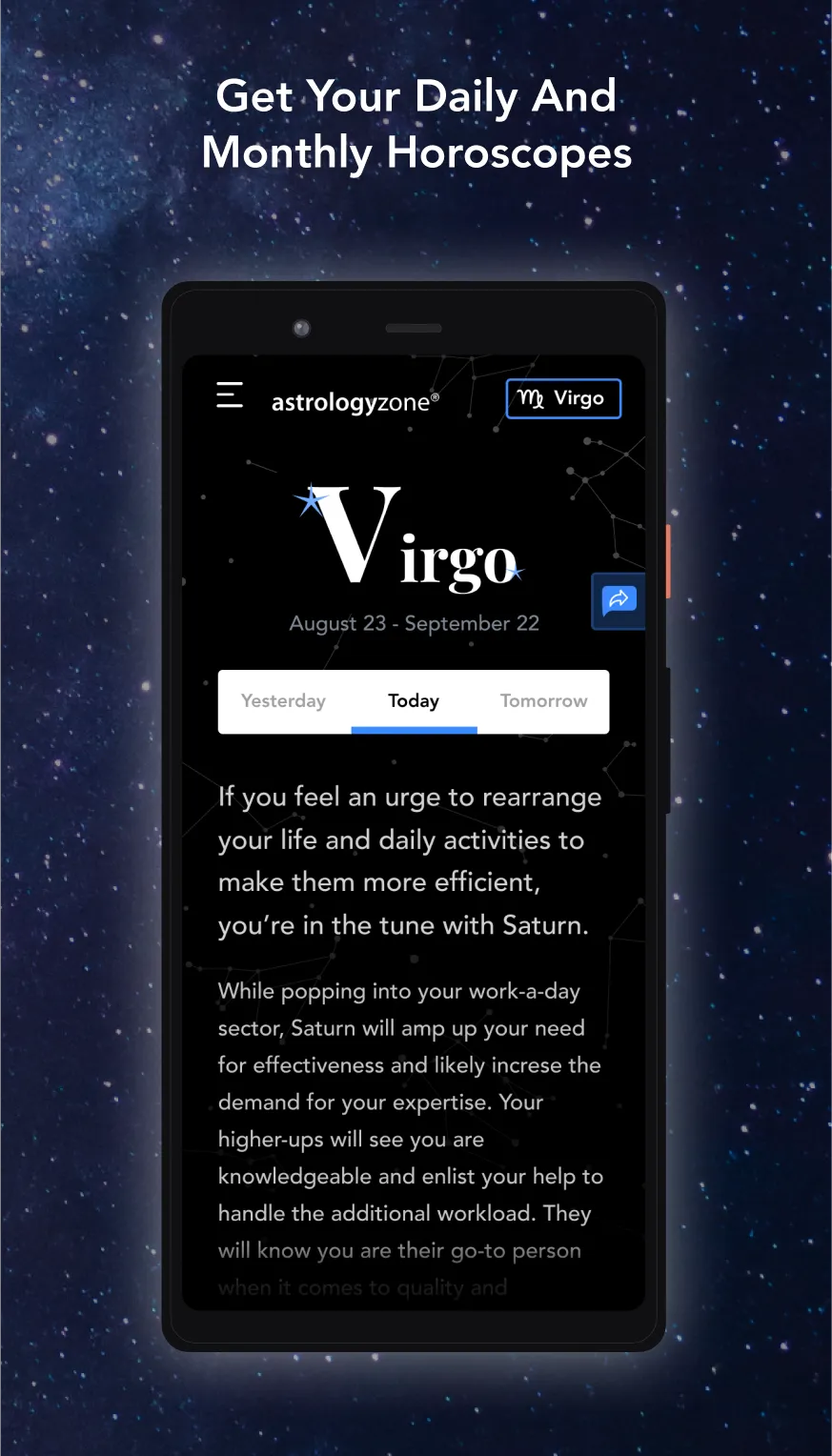 Astrology Zone Horoscopes | Indus Appstore | Screenshot