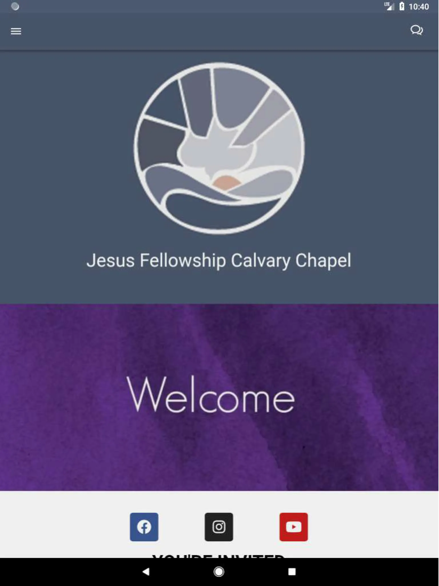 Jesus Fellowship CC | Indus Appstore | Screenshot