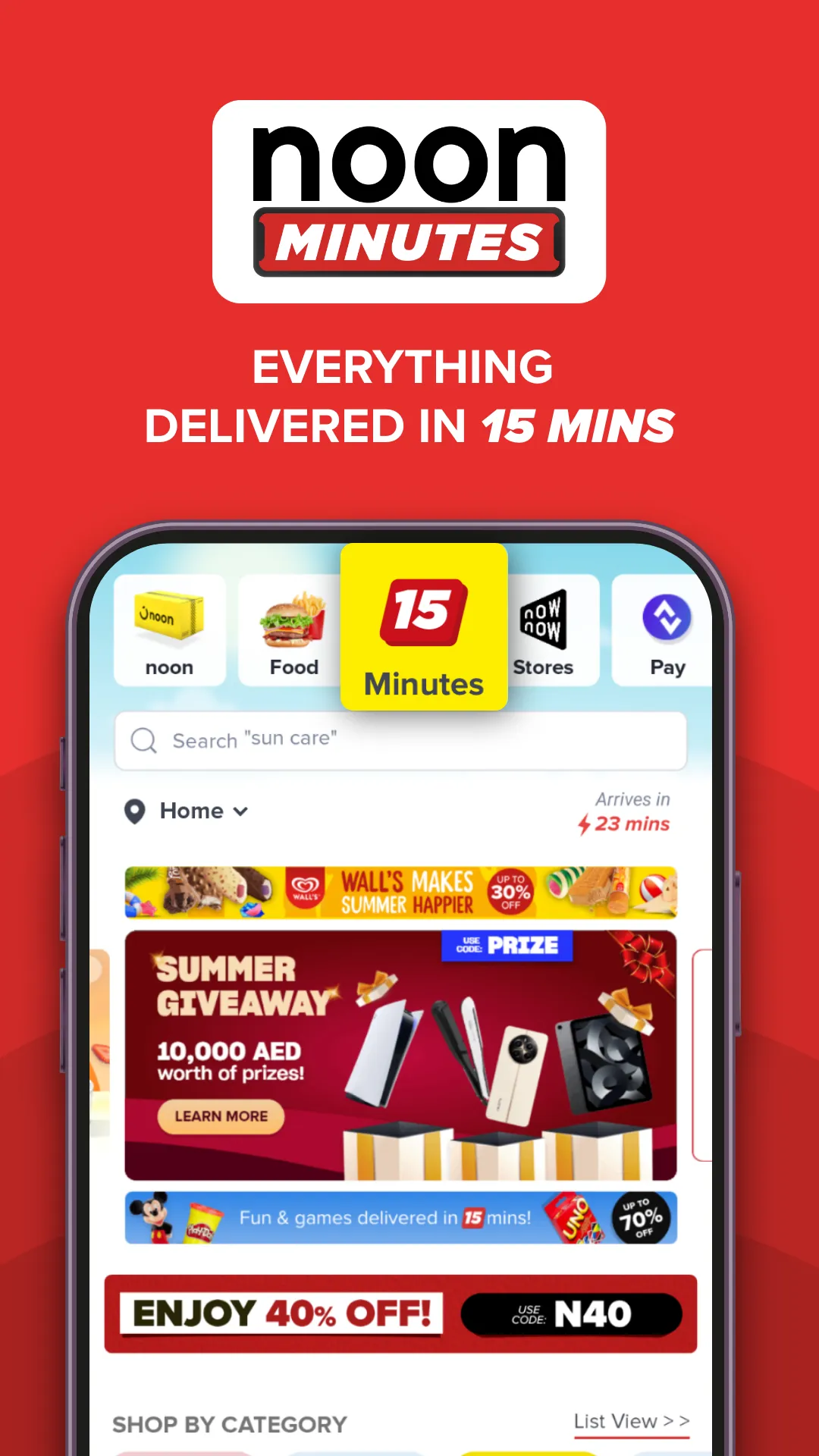 noon Shopping, Food, Grocery | Indus Appstore | Screenshot