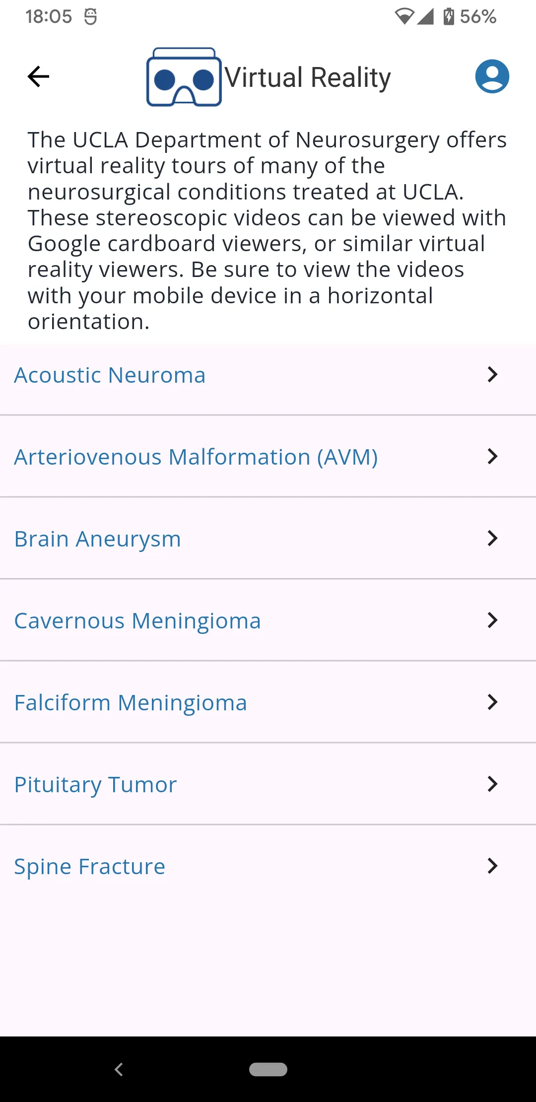 UCLA Neurosurgery | Indus Appstore | Screenshot