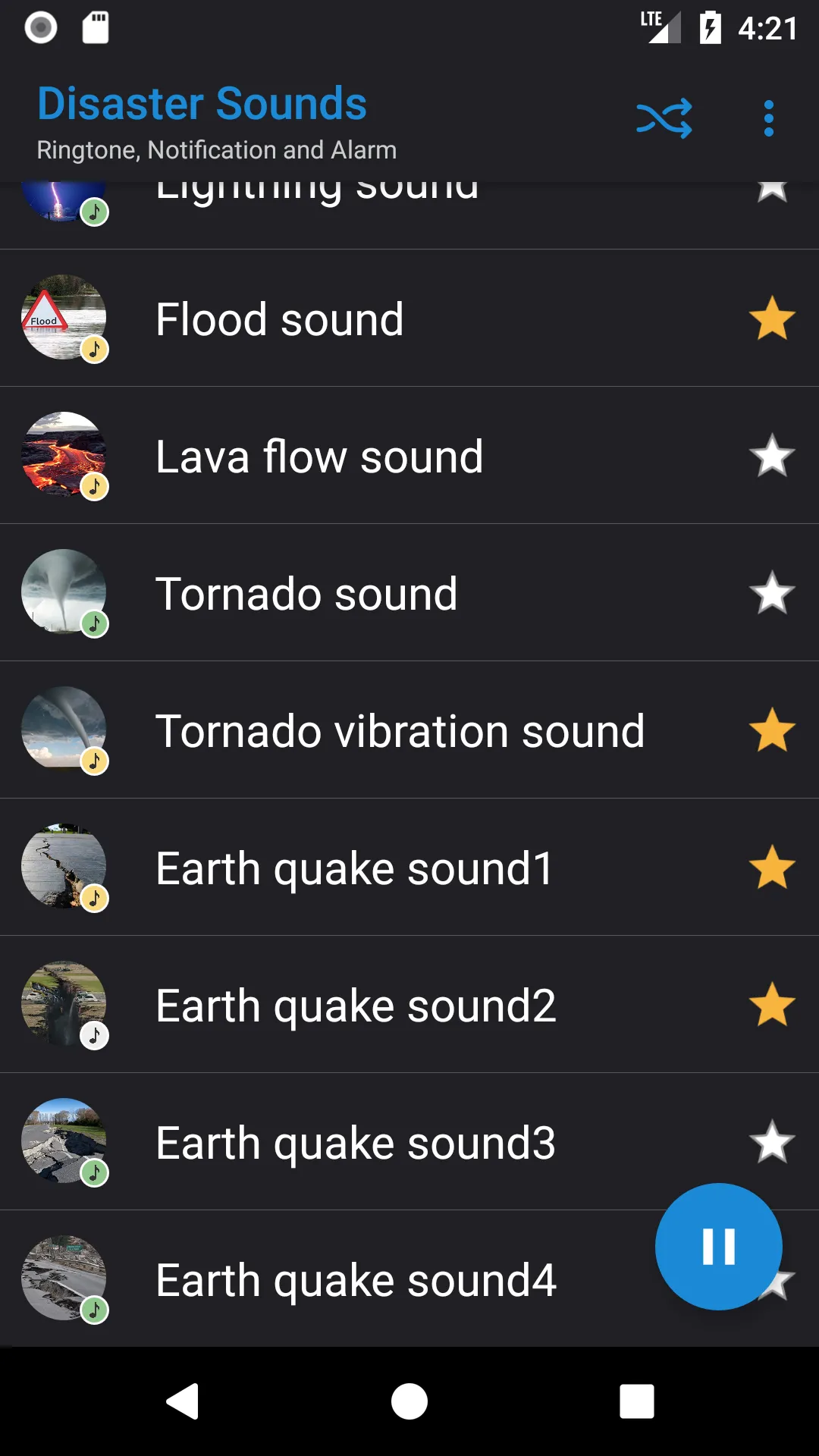 Appp.io - Disaster Sounds | Indus Appstore | Screenshot