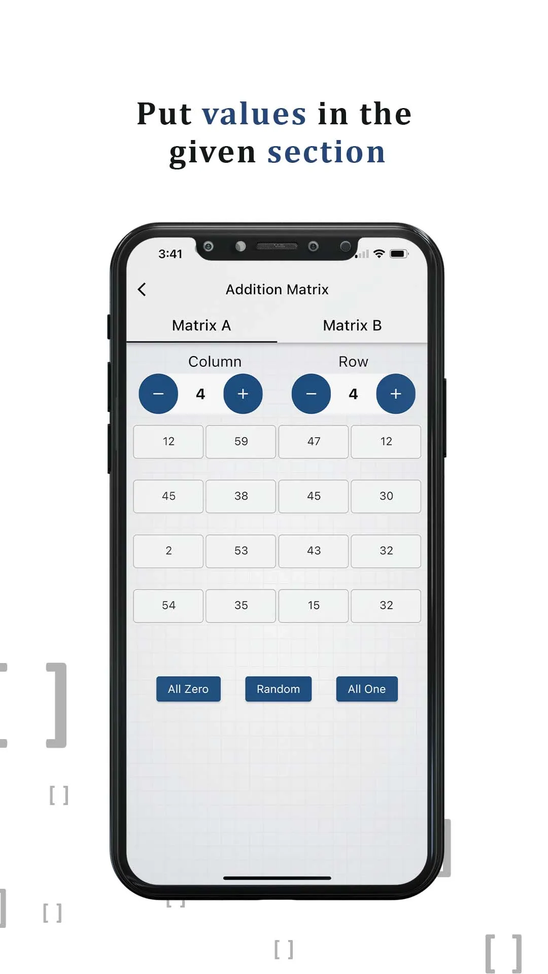 Matrix Calculator (Algebra) | Indus Appstore | Screenshot