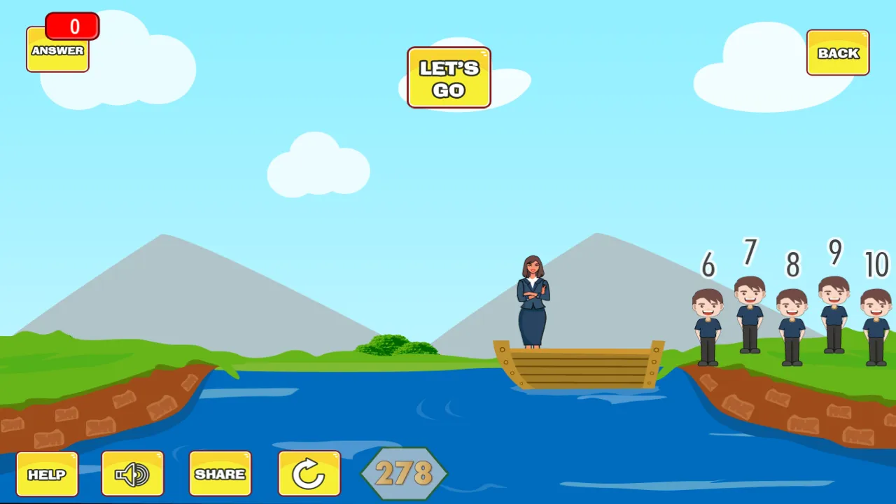 River Puzzle - IQ Test Mind | Indus Appstore | Screenshot