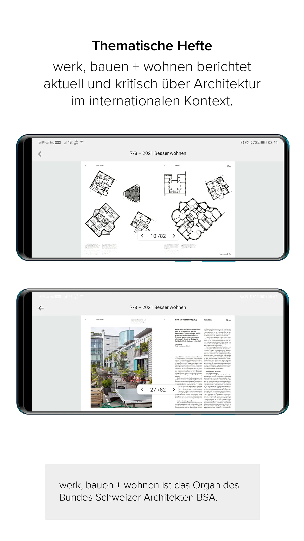 werk, bauen + wohnen | Indus Appstore | Screenshot