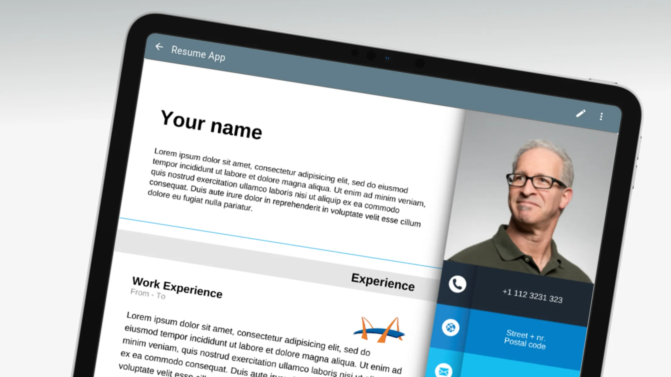 Resume App | Indus Appstore | Screenshot