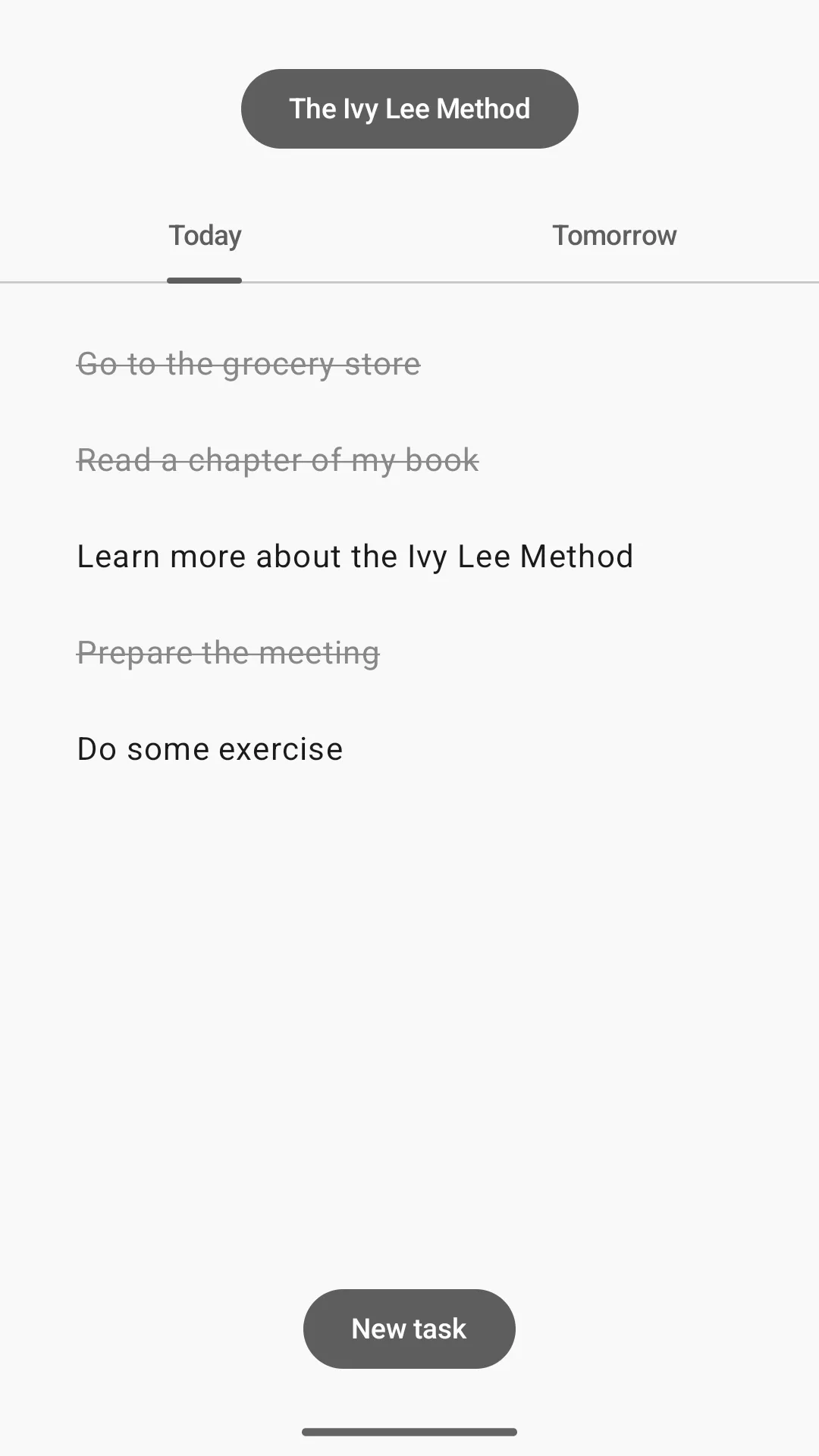 Daily Tasks - Ivy Lee Method | Indus Appstore | Screenshot