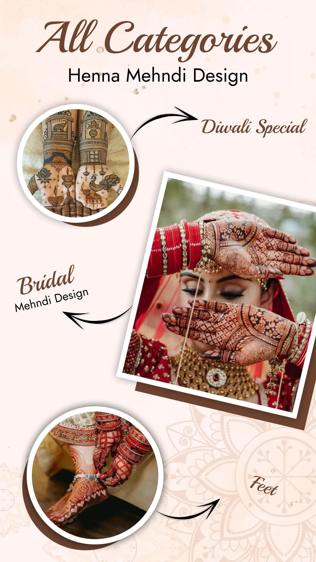 Mehndi Design 2025 : Offline | Indus Appstore | Screenshot