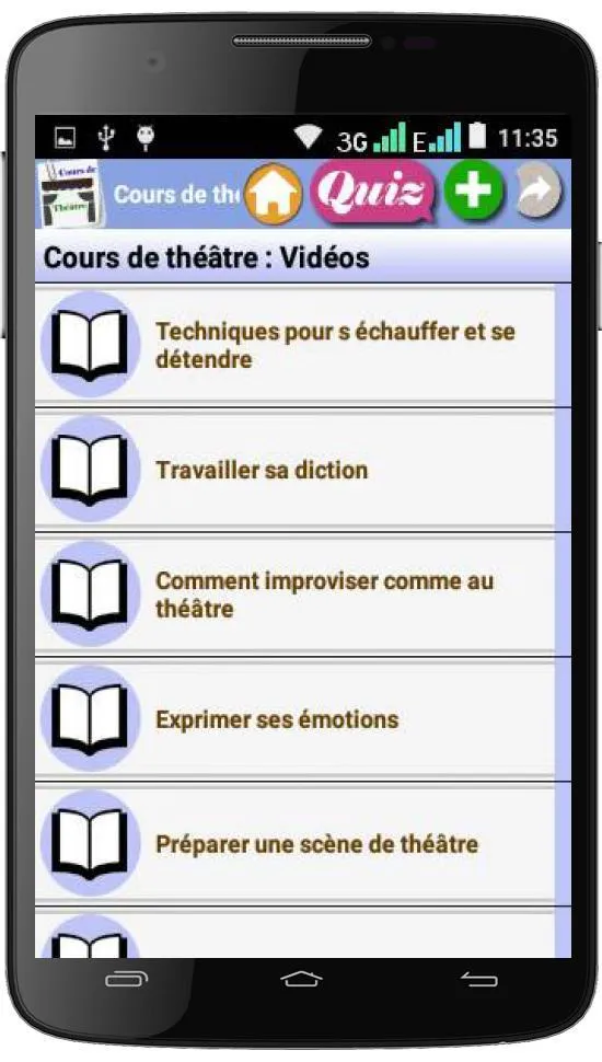 Cours de Theatre | Indus Appstore | Screenshot