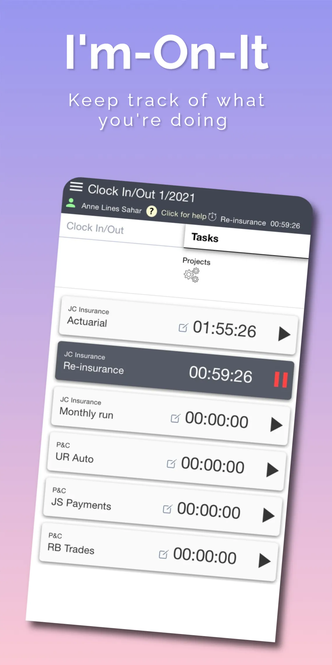 Attendance Tasks Time Tracker | Indus Appstore | Screenshot