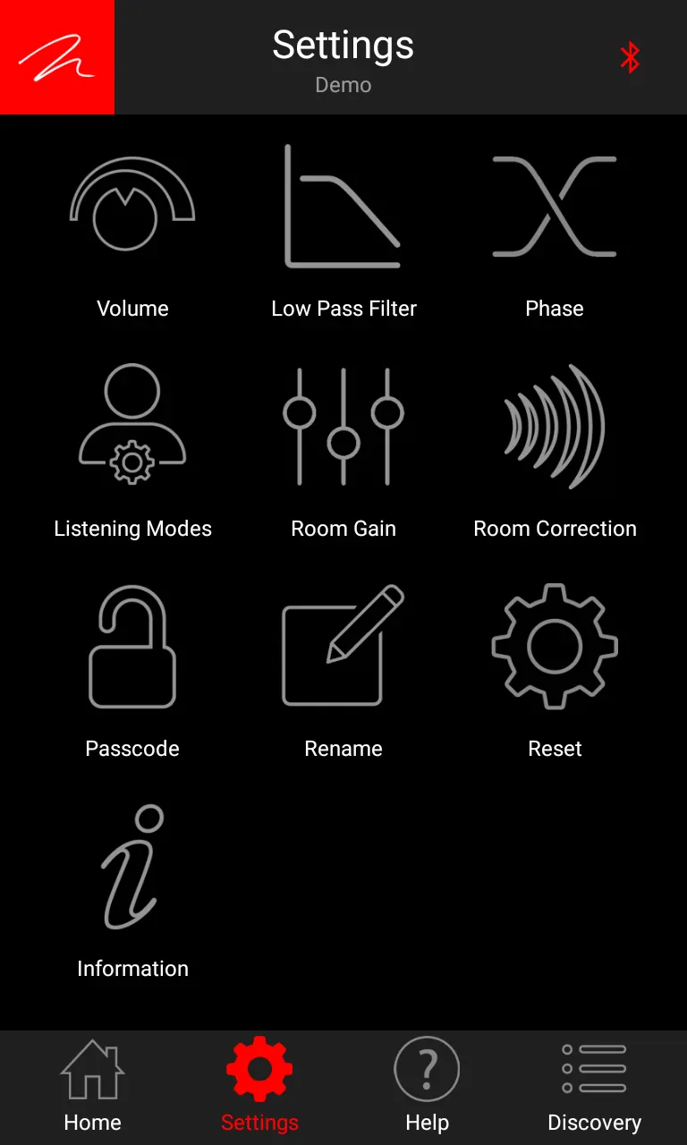 MartinLogan Subwoofer Control | Indus Appstore | Screenshot