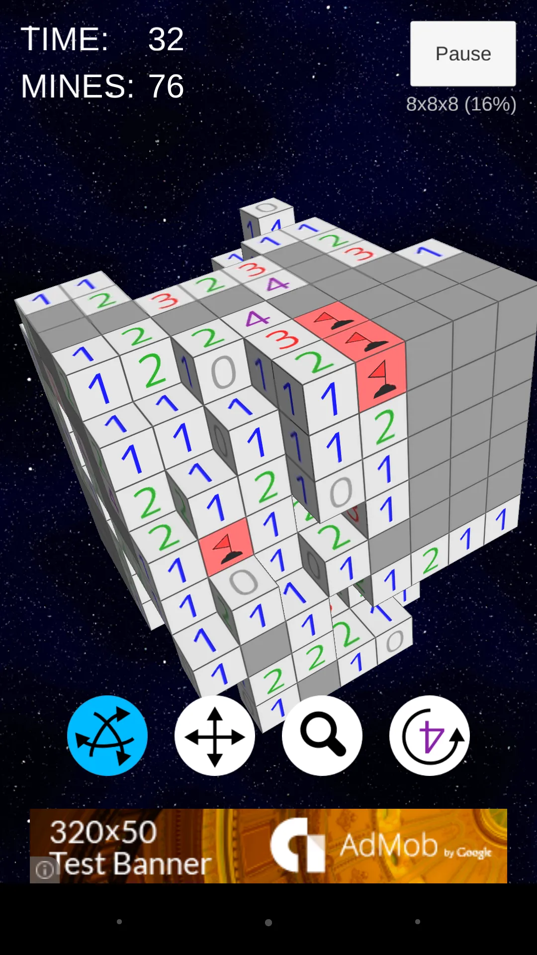 3D Minesweeper - Dig Mines 3D | Indus Appstore | Screenshot